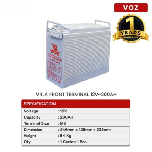 Baterai Voz Front Terminal 200 Ah 12V