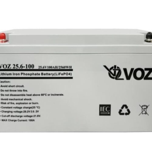 Baterai Voz Lithium LifePo4 100 Ah 25.6V