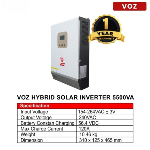 Inverter Hybrid 5,5 KVA Voz