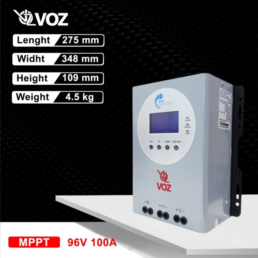 Voz Solar Charger Controller MPPT 100A 96V