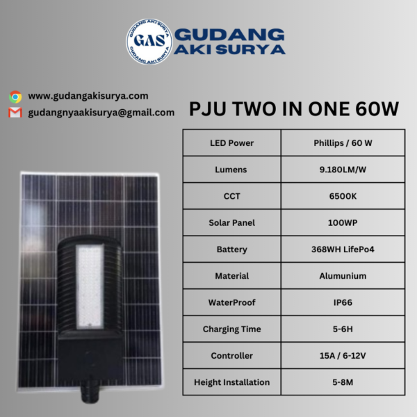 PJU Two in One 60W - 1