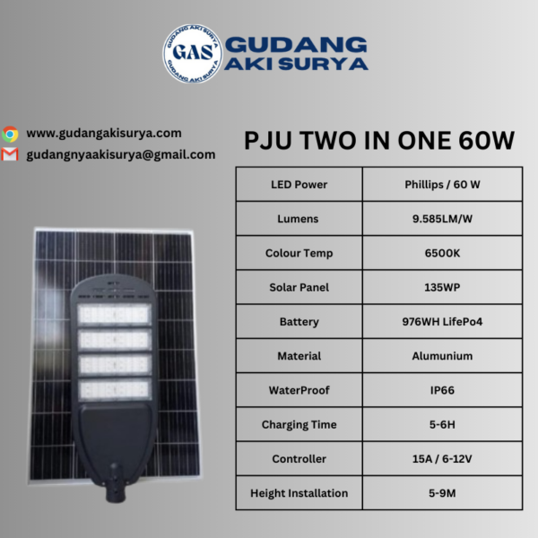 PJU Two in One 60W